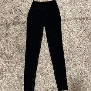 Alphalete gym leggings woman, black size small